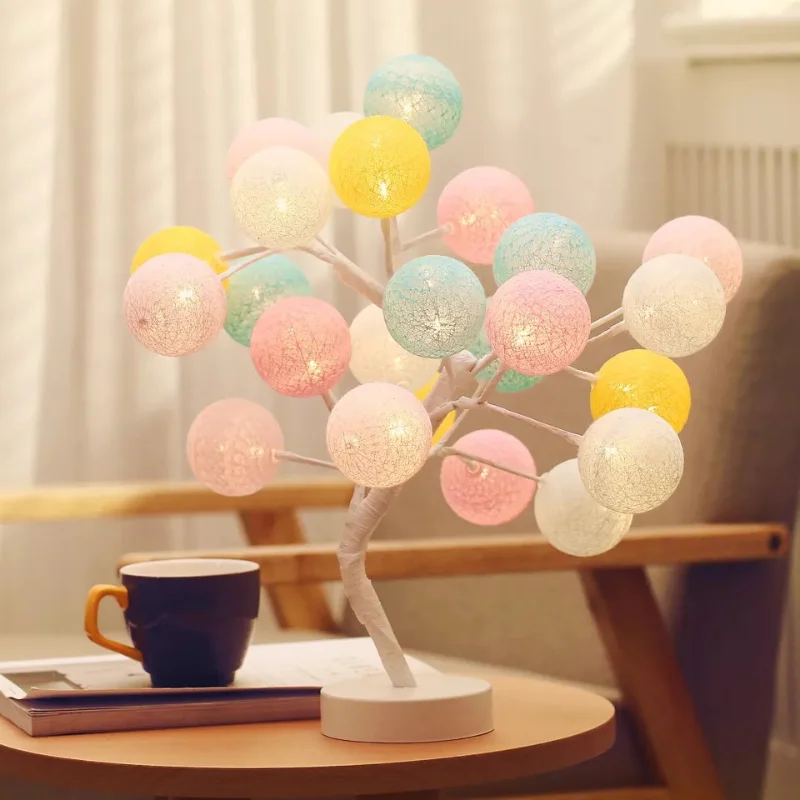 USB Battery Powerd Cotton Balls Led String Lights Xmas Tree Night Light Fairy Garland Christmas Decor for Home Room New Year DIY
USB Battery Powerd Cotton Balls Led String Lights Xmas Tree Night Light Fairy Garland Christmas Decor for Home Room New Year DIY