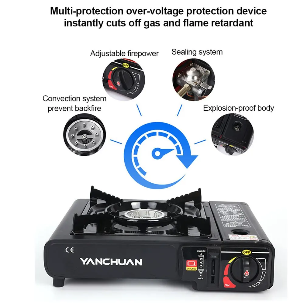 Outdoor Portable Field Stove Cassette Magnetic Fire Boiler Stove Adjustable Firepower Coalgas Gas Stove 
Outdoor Portable Field Stove Cassette Magnetic Fire Boiler Stove Adjustable Firepower Coalgas Gas Stove