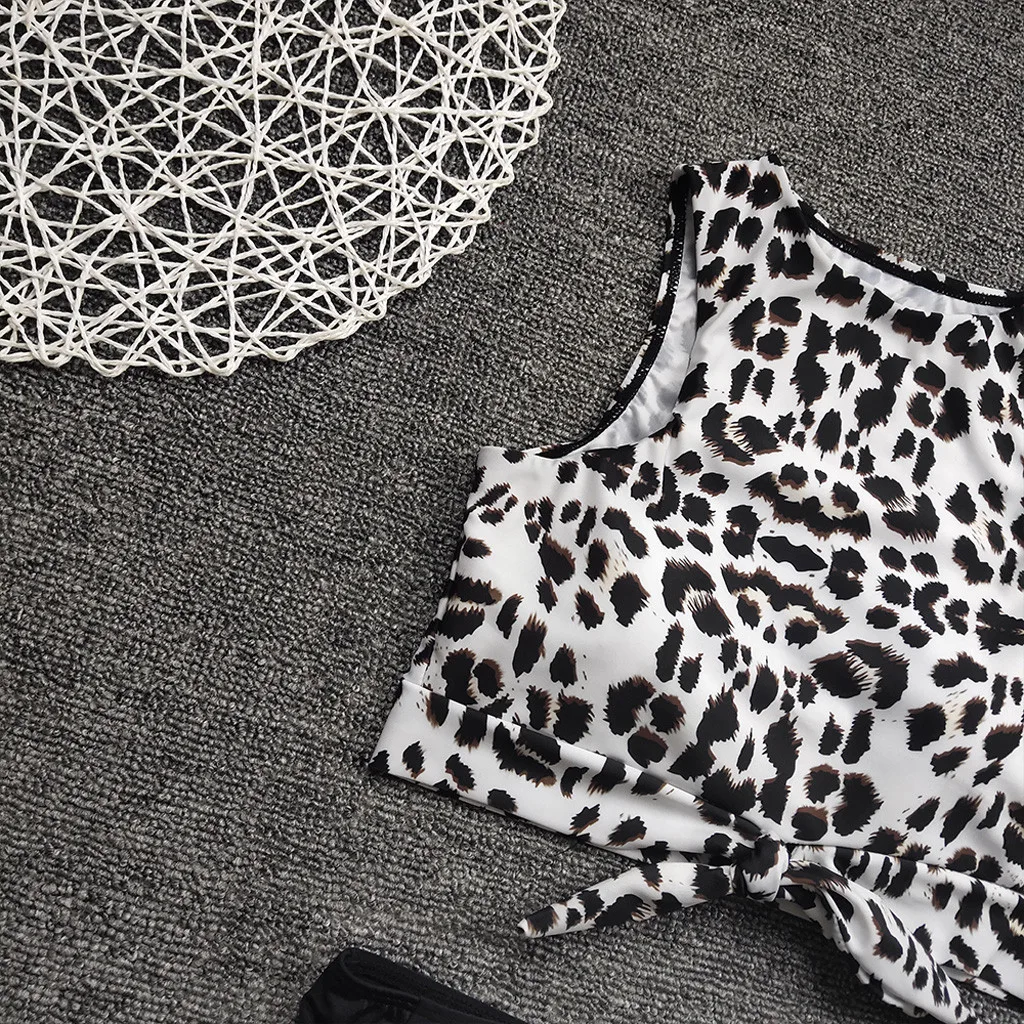 Women High Waist Bikini two Pieces Swimwear sexy ruffle Tankini Push Up Padded Leopard Female Beachwear Biquini Swimsuit ZJ
Women High Waist Bikini two Pieces Swimwear sexy ruffle Tankini Push Up Padded Leopard Female Beachwear Biquini Swimsuit ZJ