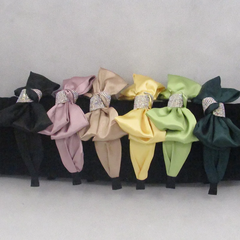Free shipping girl's Vintage Satin big bow knot hairbands women's colorful headbands lady's basic headwear hair accessories
Free shipping girl's Vintage Satin big bow knot hairbands women's colorful headbands lady's basic headwear hair accessories