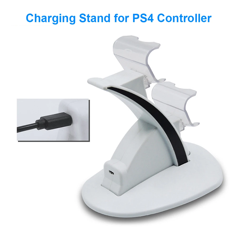 Game Controller Dual Charger Dock Cradle Slim Gamepad Charging Stand Portable Charger Wireless Handle Dual Seat for PS4/PS4
Game Controller Dual Charger Dock Cradle Slim Gamepad Charging Stand Portable Charger Wireless Handle Dual Seat for PS4/PS4