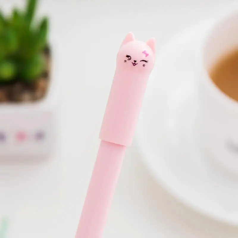 1 Pcs 0.5mm Cat Gel Pen Creative Cute Neutral Ink Pen Children Gift School Office Writing Supplies Student Stationery For 2021
1 Pcs 0.5mm Cat Gel Pen Creative Cute Neutral Ink Pen Children Gift School Office Writing Supplies Student Stationery For 2021