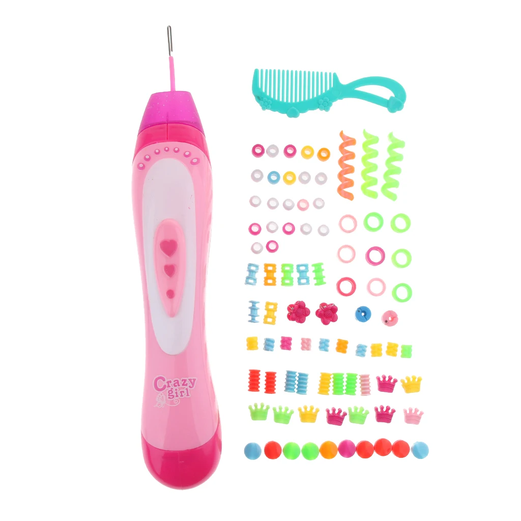 Prettyia DIY Fashion Hair Beader Set with Comb & Beads Kids 
Prettyia DIY Fashion Hair Beader Set with Comb & Beads Kids