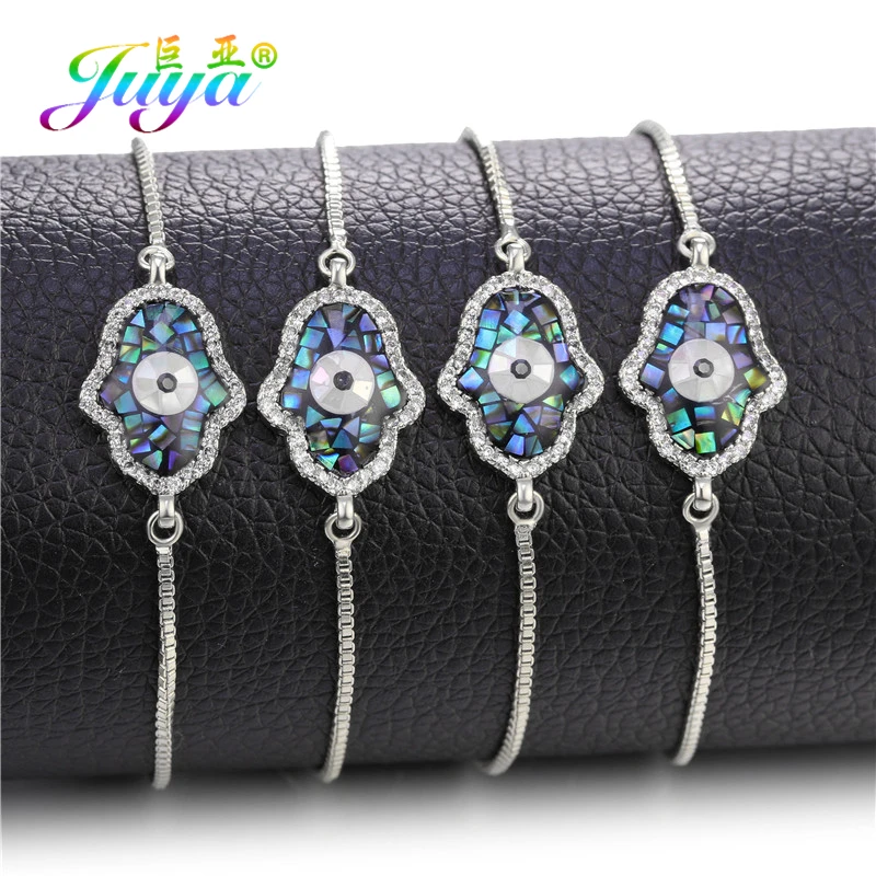 Juya Fashion Hamsa Fatima принадлежности для браслетов Gold // розовое золото регулируемые