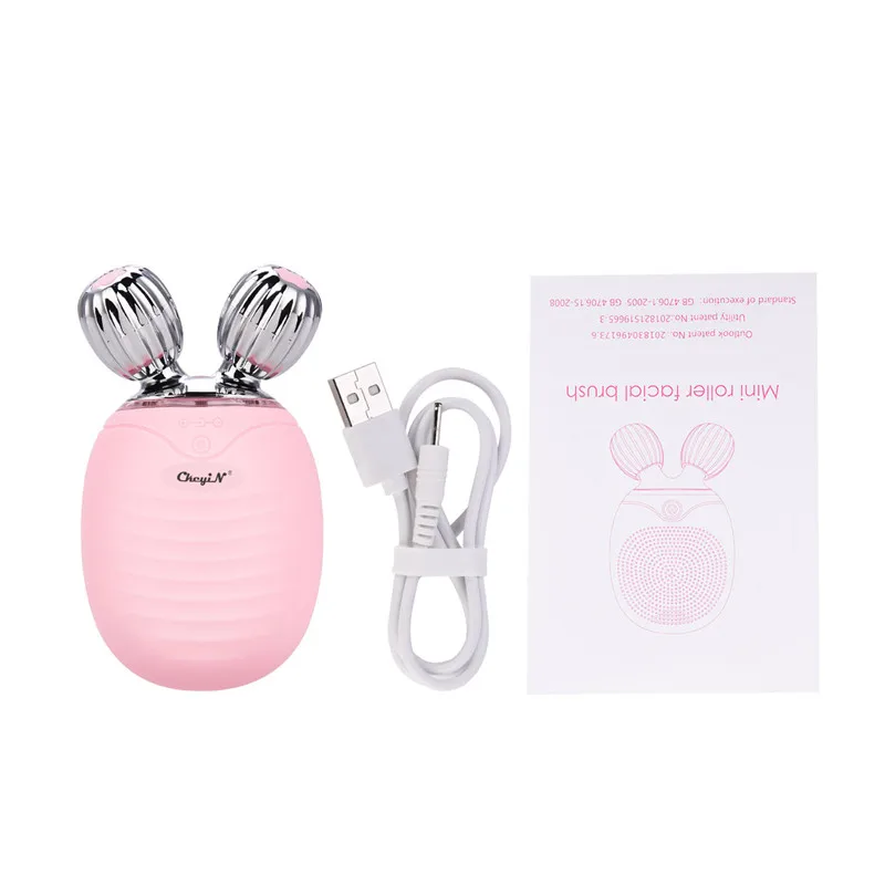 Electric Facial Cleaning Brush Silicone Face Lifting Roller Massager Skin Tighten Face Washing Brush Blackhead Removal Skin Care
Electric Facial Cleaning Brush Silicone Face Lifting Roller Massager Skin Tighten Face Washing Brush Blackhead Removal Skin Care