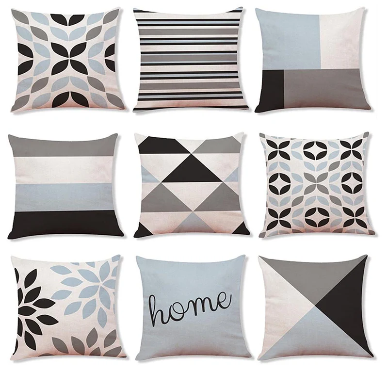 45cm Geometric Lattice Striped Pillowcase Light Color Hand-Painted Cotton Linen Pillowcase Soft Cushion Cover Home Decoration
45cm Geometric Lattice Striped Pillowcase Light Color Hand-Painted Cotton Linen Pillowcase Soft Cushion Cover Home Decoration