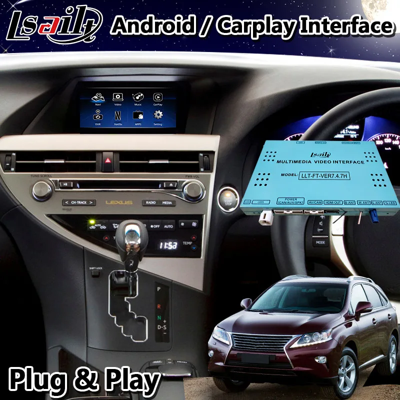 Android Carplay интерфейс для Lexus RX270 версия мыши 2013-2015 GPS навигатор Box RX 270 | Автомобили и