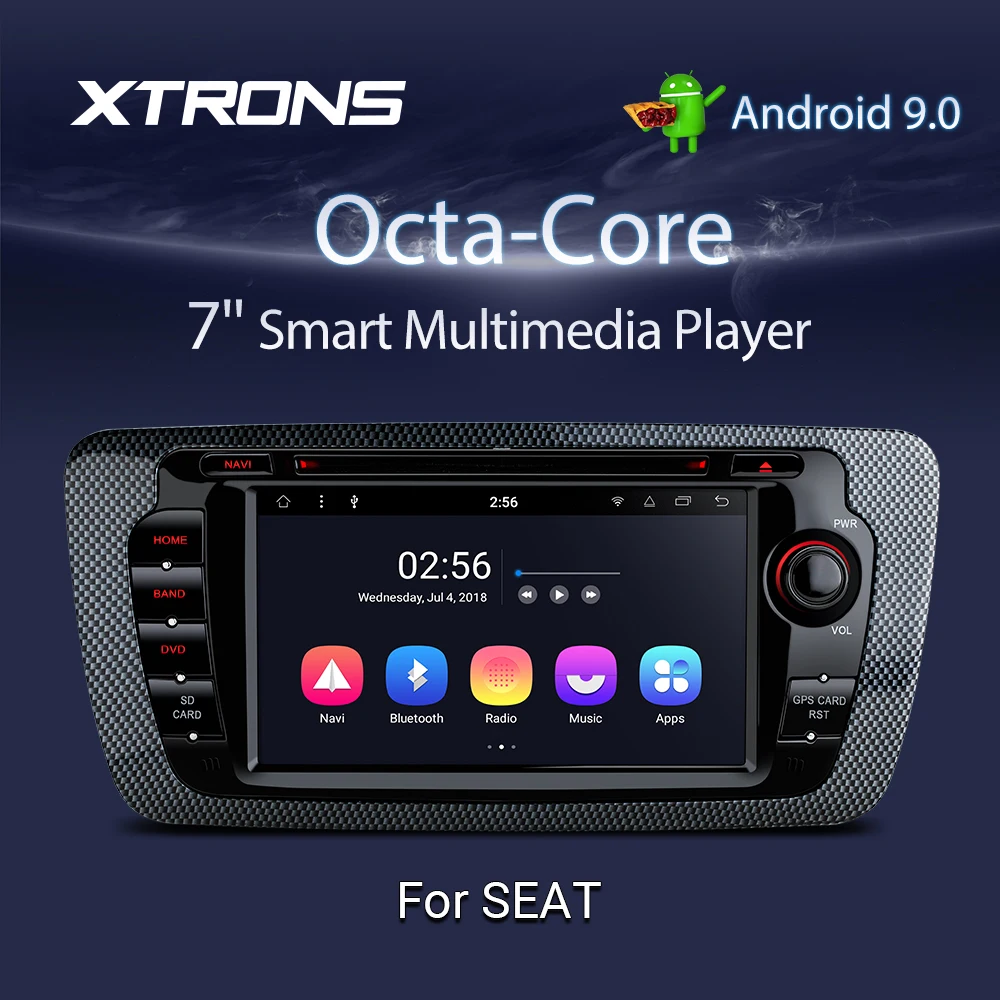 XTRONS 7 "Android 9 0 Восьмиядерный 2G RAM 16G ROM Интеллектуальный мультимедийный
