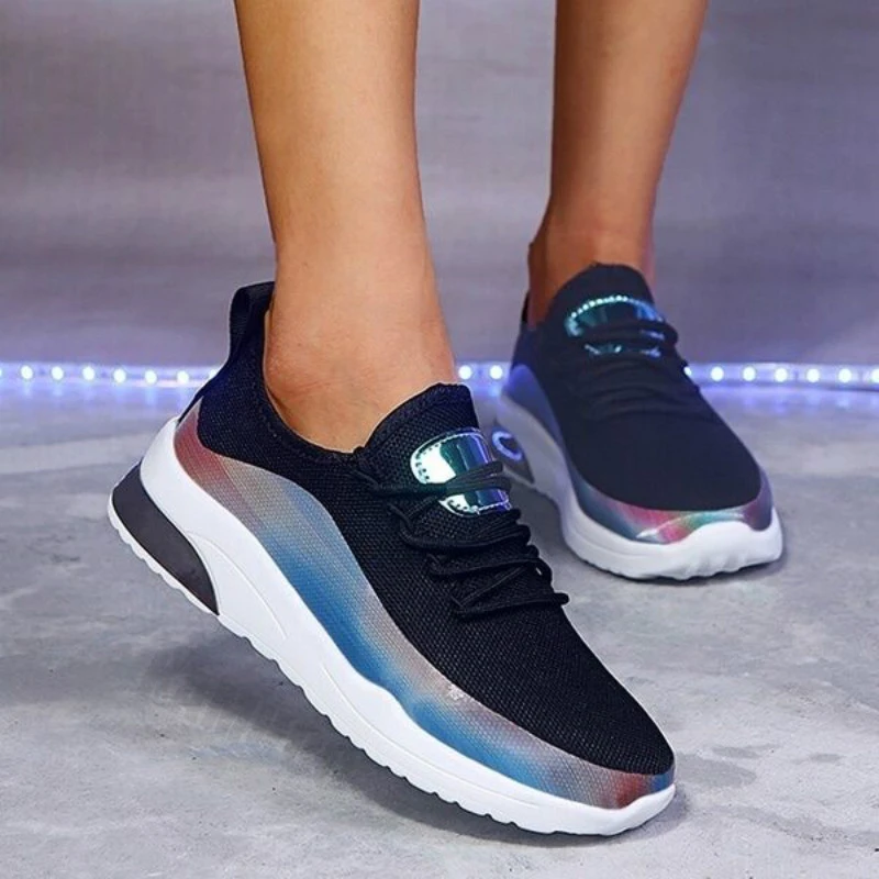 Women Colorful Cool Sneaker Ladies Lace Up Vulcanized Shoes Casual Female Flat Comfort Walking Shoes Woman 2022 Fashion
Women Colorful Cool Sneaker Ladies Lace Up Vulcanized Shoes Casual Female Flat Comfort Walking Shoes Woman 2022 Fashion