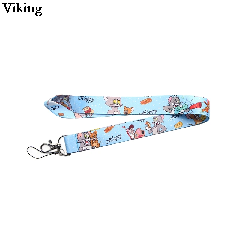 Cat and Mouse Printing Lanyard For keys Cute Phone Holder Neck Straps With Keyring ID Card USB Neck Strap Phone Hang Rope G0308
Cat and Mouse Printing Lanyard For keys Cute Phone Holder Neck Straps With Keyring ID Card USB Neck Strap Phone Hang Rope G0308