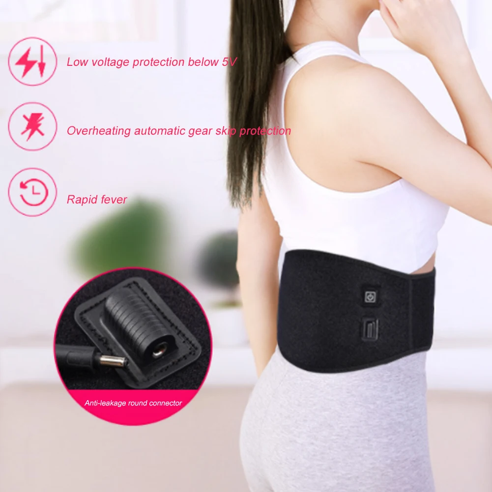 3-Mode Electric Heat Therapy Far Infrared Vibration Hot Compress Waist Pain Relieve Belt Heating Waist Belt Lumbar Support
3-Mode Electric Heat Therapy Far Infrared Vibration Hot Compress Waist Pain Relieve Belt Heating Waist Belt Lumbar Support