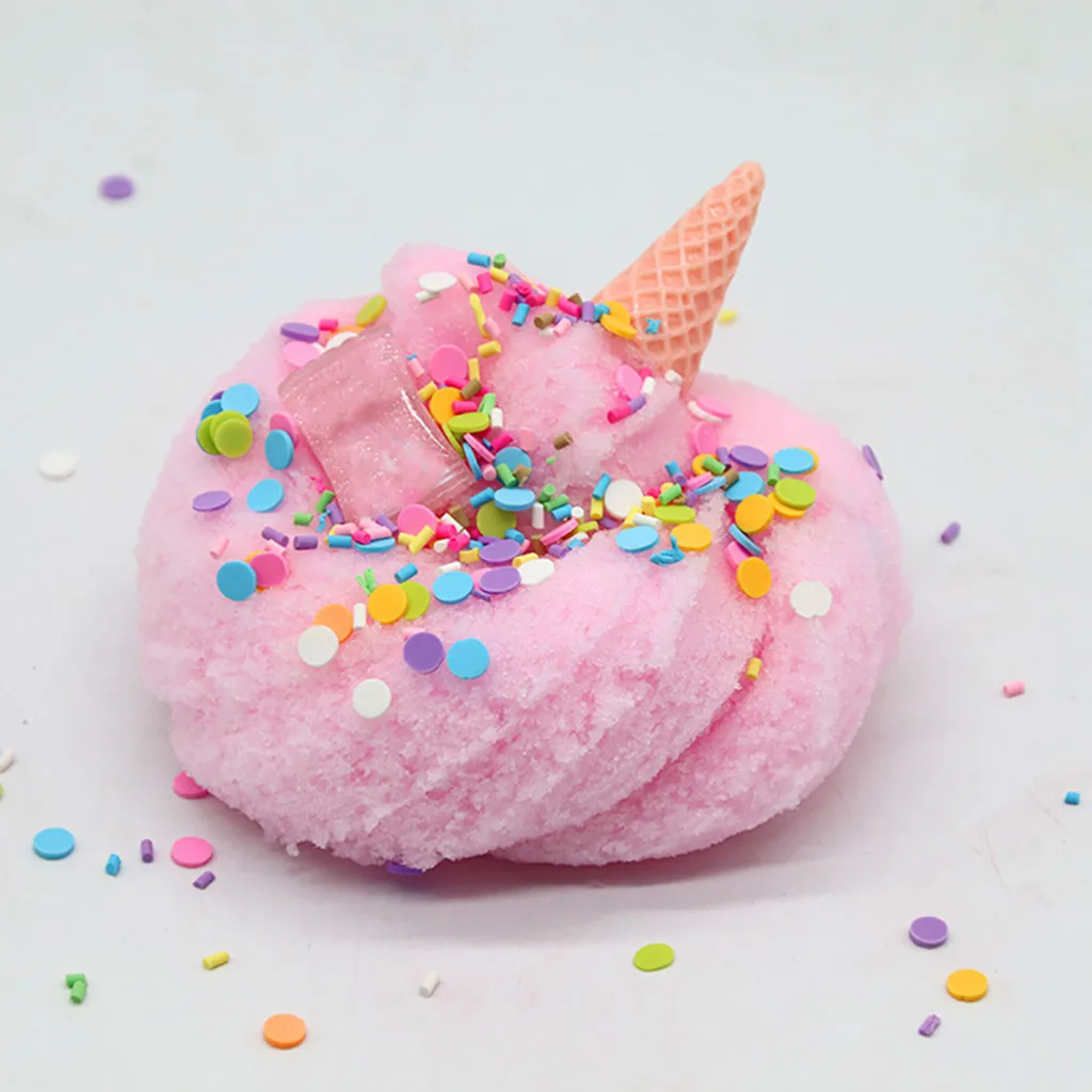 60ml Cotton Candy Cloud Ice Creamcone Slime Swirl Scented-clay Toy Soft Slime Clay Juguetes Kids Toys Brinquedos
60ml Cotton Candy Cloud Ice Creamcone Slime Swirl Scented-clay Toy Soft Slime Clay Juguetes Kids Toys Brinquedos