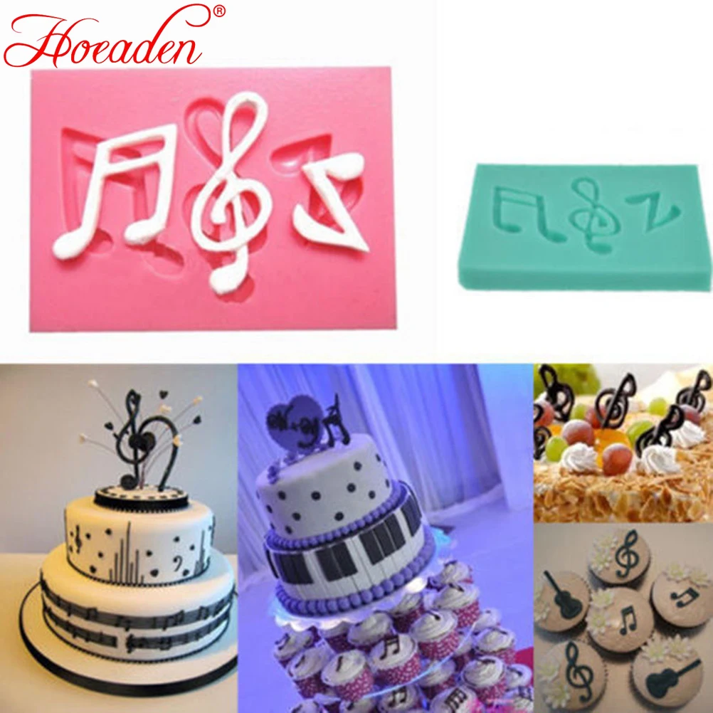 Musical Note Silicone Fondant Mold Cake Sugarcraft Decorating Chocolate Mould Fondant Cake Decor Mold Tool
Musical Note Silicone Fondant Mold Cake Sugarcraft Decorating Chocolate Mould Fondant Cake Decor Mold Tool