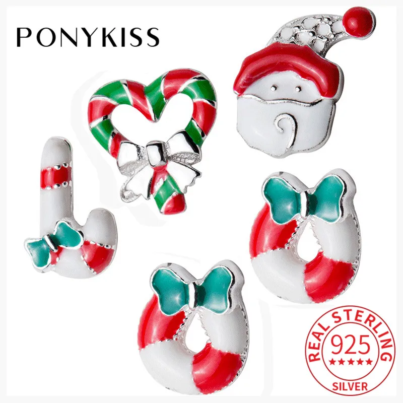 PONYKISS 100% 925 пробы серебряные сани Санта Клауса серьги-гвоздики в виде оленя для девочек на Рождество Романтический нежный аксессуар прекрасн...
PONYKISS 100% 925 пробы серебряные сани Санта Клауса серьги-гвоздики в виде оленя для девочек на Рождество Романтический нежный аксессуар прекрасн...
