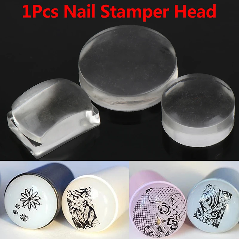 Clear Jelly Silicone Nail Stamper Head Manicure Nail Art Tool Refill Stamping Nail Art Stamper Head For Stamping Plates
Clear Jelly Silicone Nail Stamper Head Manicure Nail Art Tool Refill Stamping Nail Art Stamper Head For Stamping Plates