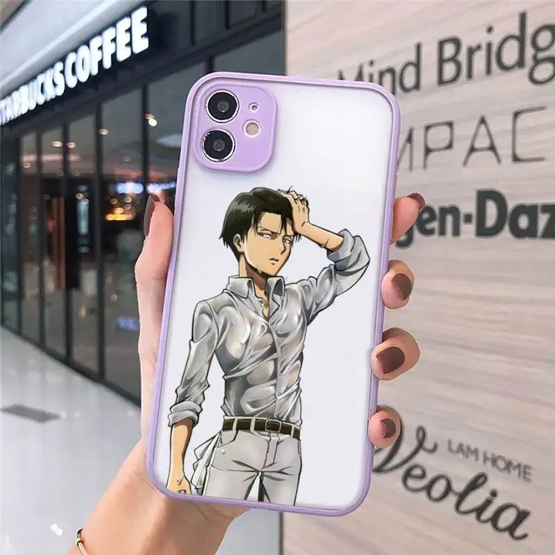 Attack on titan Phone Cases Matte transparent For Purple iPhone 12 Mini 11 Pro XR XS Max 7 8 Plus X Back Cover
Attack on titan Phone Cases Matte transparent For Purple iPhone 12 Mini 11 Pro XR XS Max 7 8 Plus X Back Cover