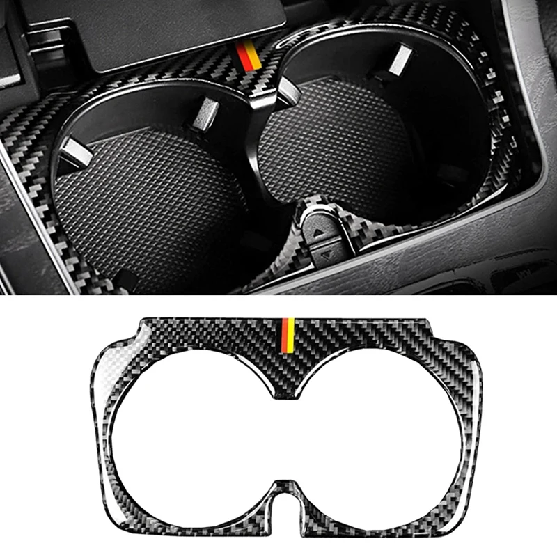 Carbon Fiber Car Central Control Water Cup Holder Cover Trim for Mercedes-Benz C GLC E Class W205 X253 W213 2015-2019
Carbon Fiber Car Central Control Water Cup Holder Cover Trim for Mercedes-Benz C GLC E Class W205 X253 W213 2015-2019