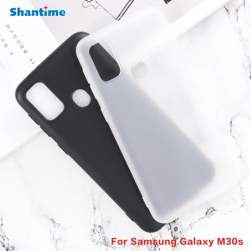 Силиконовый гелевый Чехол для Samsung Galaxy M30s защитный чехол накладка мягкий из