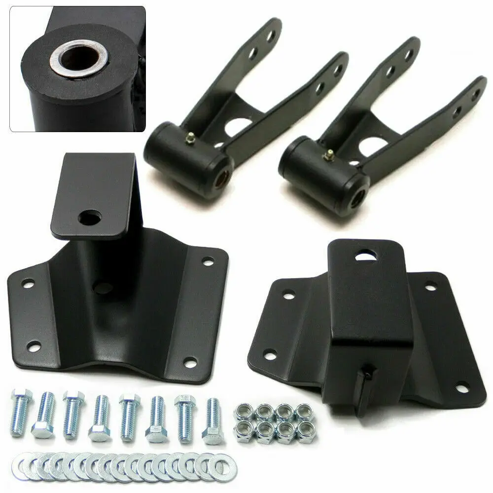 Для Chevy Silverado 1500 GMC 1999-06 3 "/4" комплект для понижения колебаний и вешалки
Для Chevy Silverado 1500 GMC 1999-06 3 "/4" комплект для понижения колебаний и вешалки