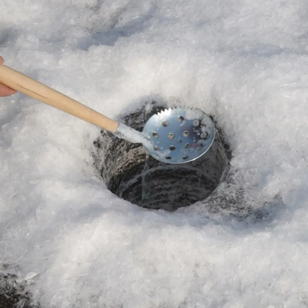 Рыболовная зубчатая ложка для подледной рыбалки, рыболовный скиммер из оцинкованной стали с черникой для ловли карпа, рыболовные аксессуар... 
Рыболовная зубчатая ложка для подледной рыбалки, рыболовный скиммер из оцинкованной стали с черникой для ловли карпа, рыболовные аксессуар...