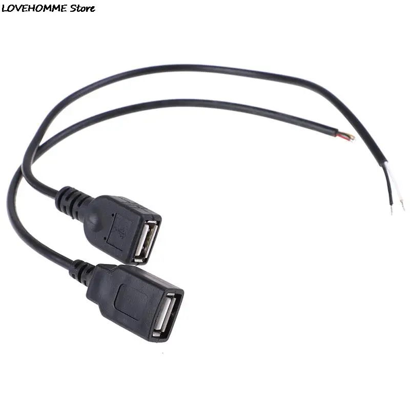1pc 26cm 30cm USB 2.0 Female Plug Jack Power Cable 2Pin 4Pin Black Charging Data Line Connector DIY Parts
1pc 26cm 30cm USB 2.0 Female Plug Jack Power Cable 2Pin 4Pin Black Charging Data Line Connector DIY Parts
