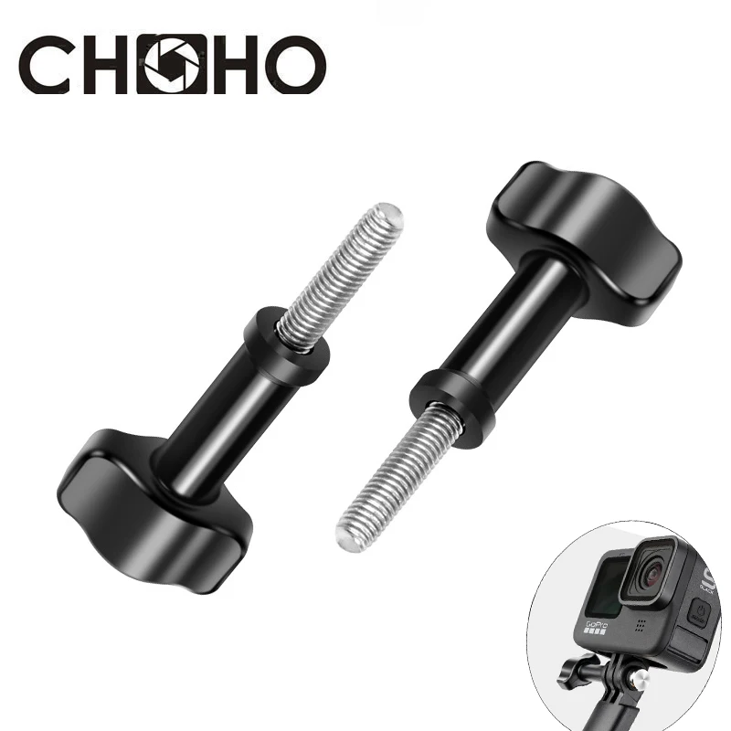 

For Gopro 11 10 9 8 Accessories Thumb Knob Bolt Nut ABS Screw Easy Use for Go Pro Hero Xiaomi Yi 4K SJCAM DJI OSMO Action Camera