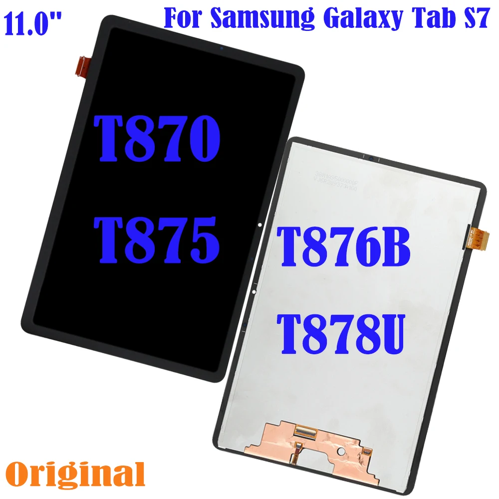 Original LCD For Samsung Galaxy Tab S7 T870 T875 T875N T876B T878U LCD Display Touch Screen Digitizer Assembly For Tab S7 T876T8
Original LCD For Samsung Galaxy Tab S7 T870 T875 T875N T876B T878U LCD Display Touch Screen Digitizer Assembly For Tab S7 T876T8