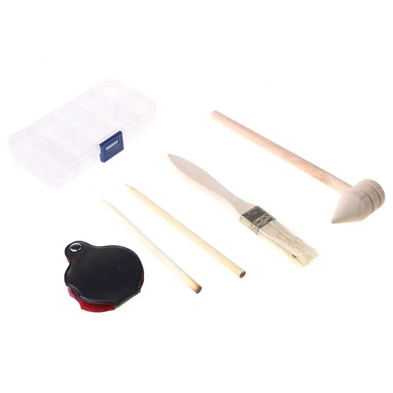 8 Pcs Gemstone Excavate Kit for Children's Educational Toy Specimen Science Gift
8 Pcs Gemstone Excavate Kit for Children's Educational Toy Specimen Science Gift