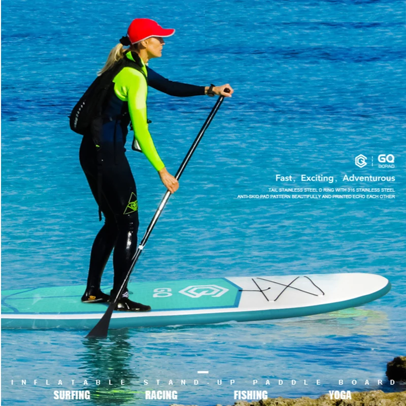 9 5 футов надувная доска для весла Sup стоячий весло серфинга длинная вверх