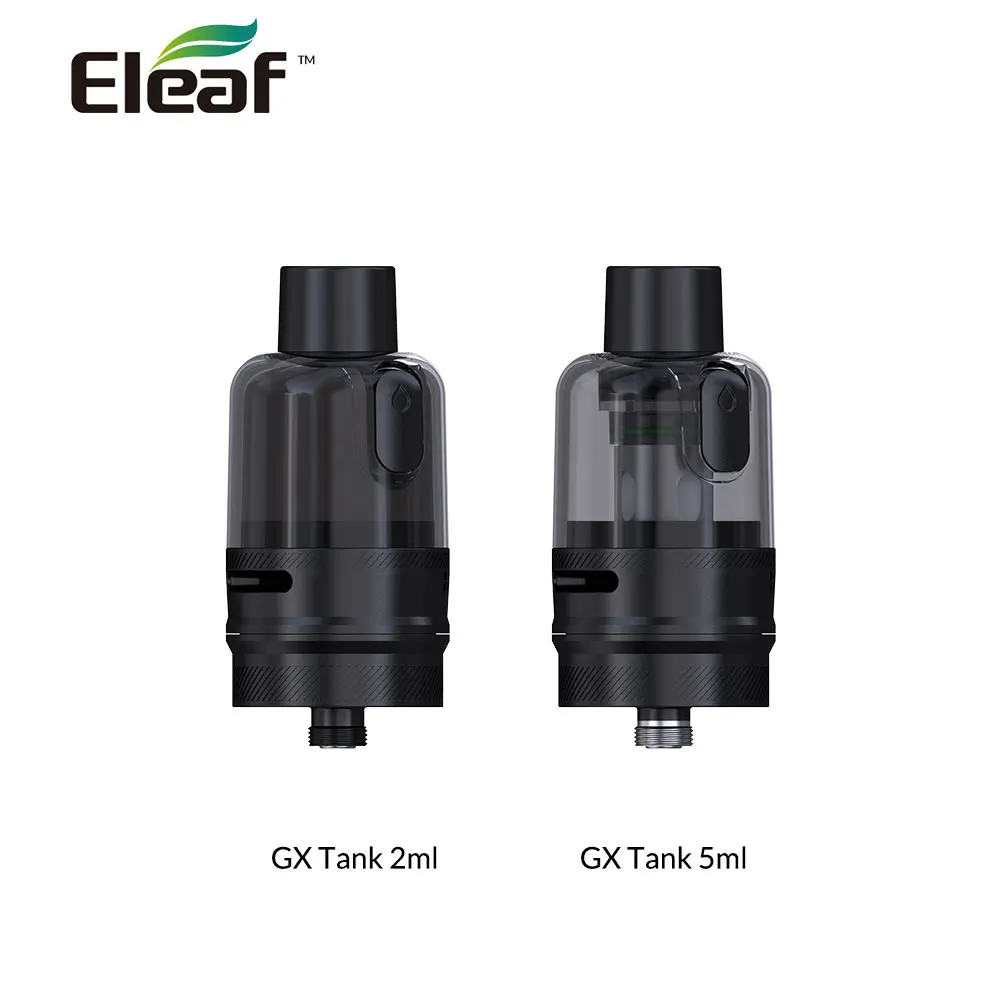 

Original Eleaf GX Tank For Eleaf iSolo S Pod Mod Kit 5ml Vape Juice Capacity 0.2ohm/0.5ohm GX Coil Electronic Cigarette Tank