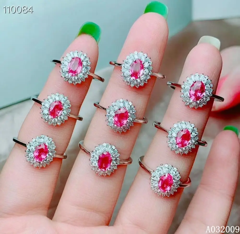 KJJEAXCMY fine jewelry 925 sterling silver inlaid natural pink sapphire new ring trendy girl's ring support test
KJJEAXCMY fine jewelry 925 sterling silver inlaid natural pink sapphire new ring trendy girl's ring support test