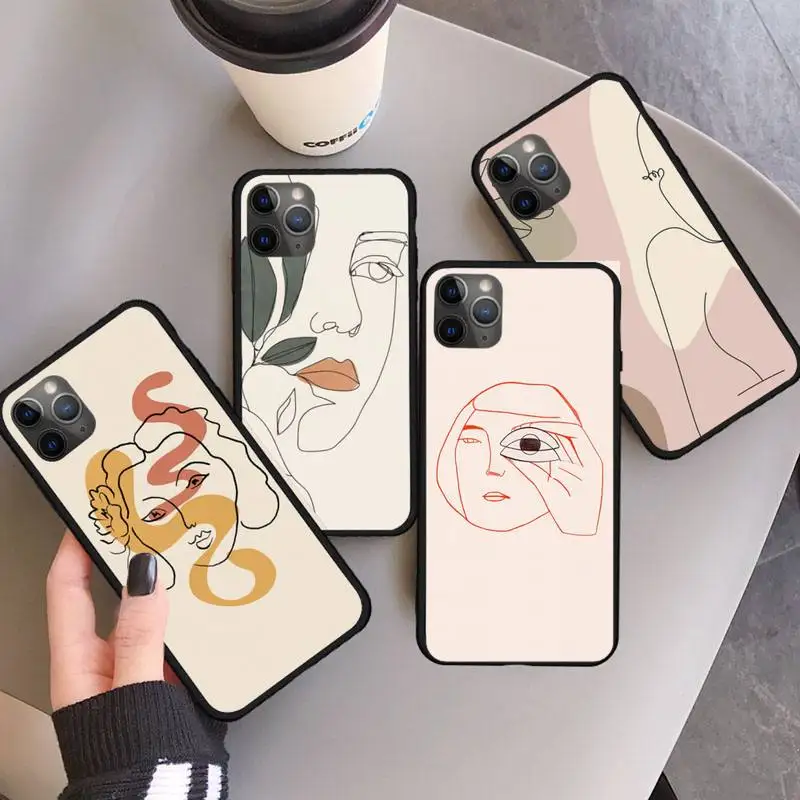 Abstract line art Phone Case for iPhone 11 12 pro XS MAX 8 7 6 6S Plus X 5S SE 2020 XR mini 
Abstract line art Phone Case for iPhone 11 12 pro XS MAX 8 7 6 6S Plus X 5S SE 2020 XR mini