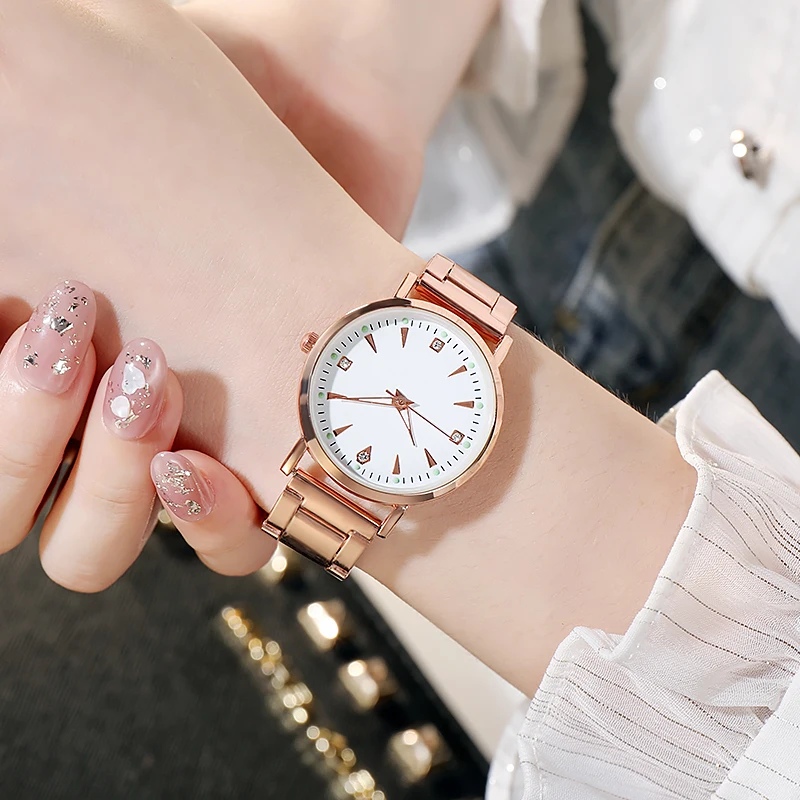 Women Watches Luxury Brand Ladies Luminous Wrist Watches Women Stainless Steel Bracelet Watch For Female Gift Relogio Feminino
Women Watches Luxury Brand Ladies Luminous Wrist Watches Women Stainless Steel Bracelet Watch For Female Gift Relogio Feminino