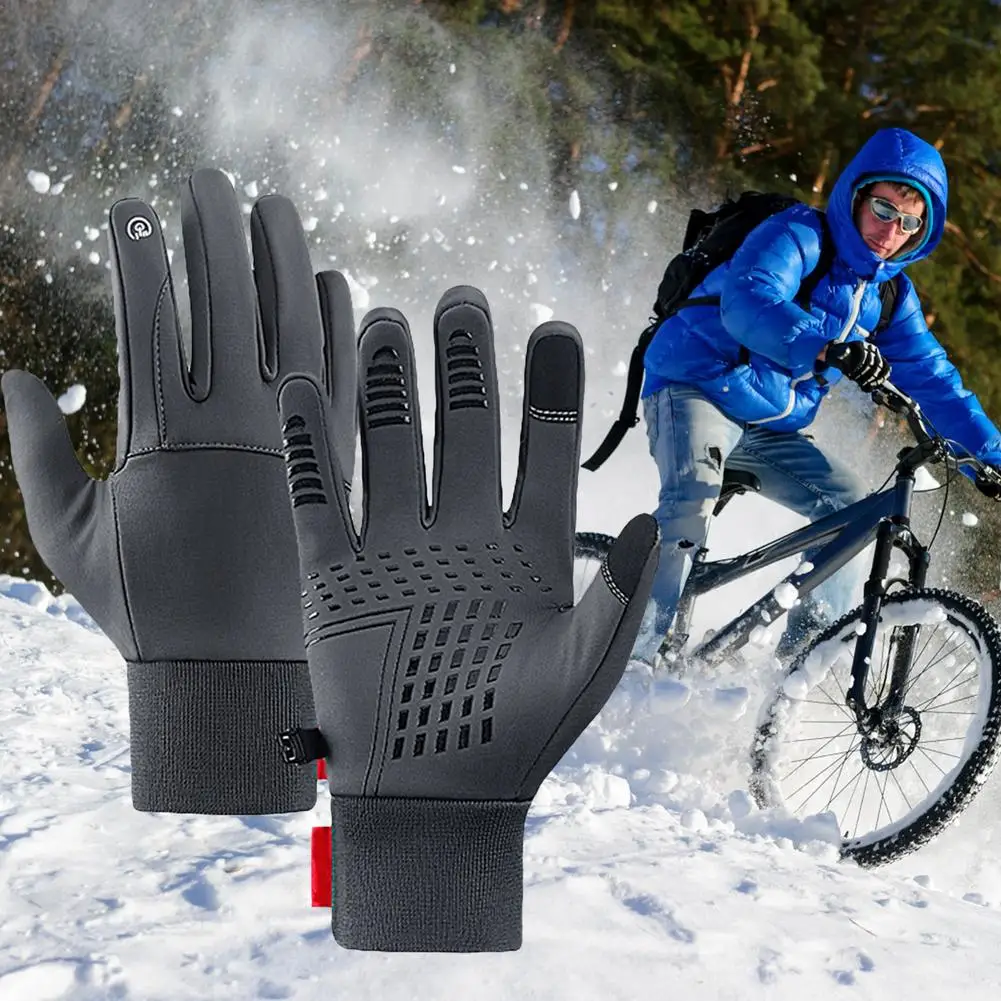 Outdoor Warm Gloves Windproof Waterproof Touchscreen Gloves Anti Slip Suit Soft Hard-wearing Winter Gloves For Cycling
Outdoor Warm Gloves Windproof Waterproof Touchscreen Gloves Anti Slip Suit Soft Hard-wearing Winter Gloves For Cycling