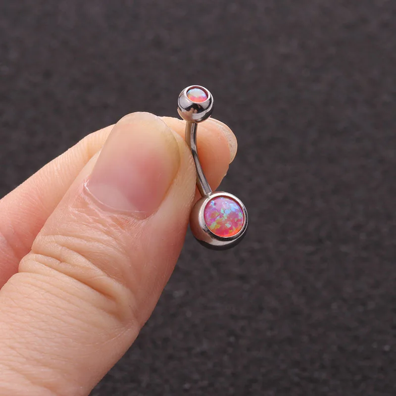 Button Rings Opal Navel Ring Bar Barbell Drop Dangle Body Piercing Belly Button Rings Men Women Body Jewelry
Button Rings Opal Navel Ring Bar Barbell Drop Dangle Body Piercing Belly Button Rings Men Women Body Jewelry