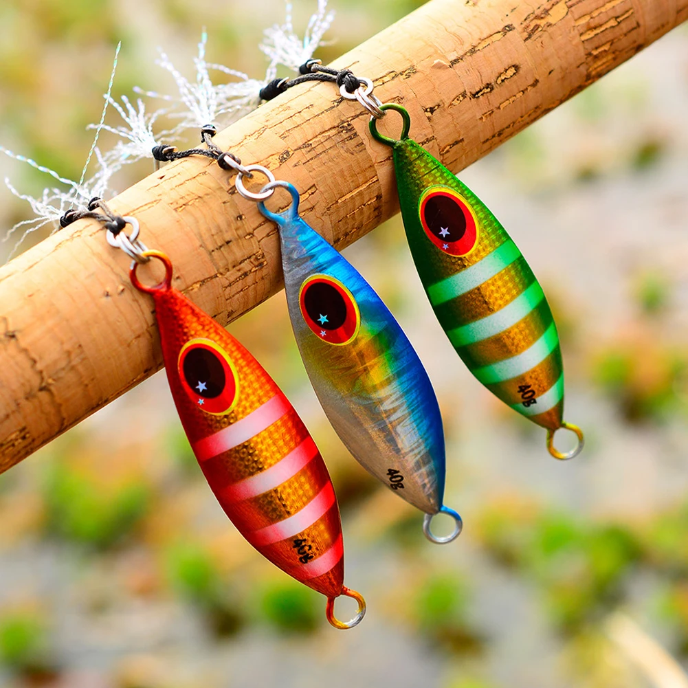 SALE Metal Jig Fishing Lure Hard Isca Artificial Bionics Bait Weight 10-60g Slow Sea Boat Sinking Lures for Whopper Pike Fish
SALE Metal Jig Fishing Lure Hard Isca Artificial Bionics Bait Weight 10-60g Slow Sea Boat Sinking Lures for Whopper Pike Fish