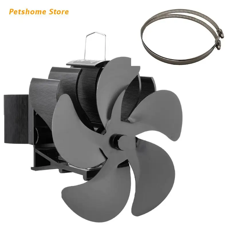 LX9C Upgraded Heat Powered Fan Quiet Efficient Fireplace Fan for Gas Pellet Wood Log
LX9C Upgraded Heat Powered Fan Quiet Efficient Fireplace Fan for Gas Pellet Wood Log
