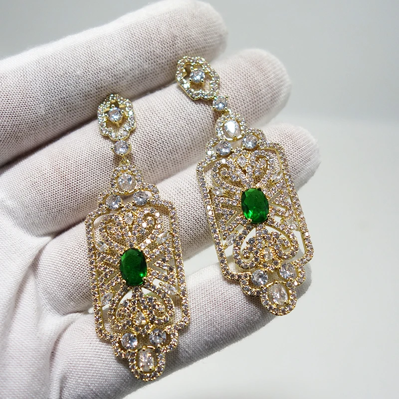 Fashion street style Geometric square Earrings For Women Wedding Party Cubic Zircon Dubai Bridal Earring boucle d'oreille
Fashion street style Geometric square Earrings For Women Wedding Party Cubic Zircon Dubai Bridal Earring boucle d'oreille