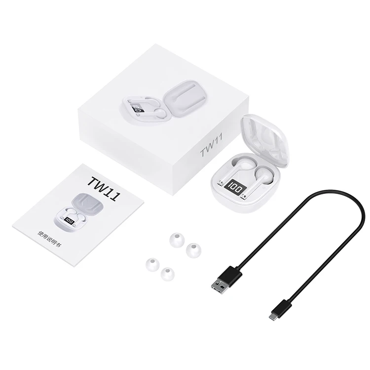 TWS Wireless Bluetooth Headphones LED Digital Display Handsfree Mini In-Ear Earbuds Stereo Sports headset For Xiaomi i12
TWS Wireless Bluetooth Headphones LED Digital Display Handsfree Mini In-Ear Earbuds Stereo Sports headset For Xiaomi i12