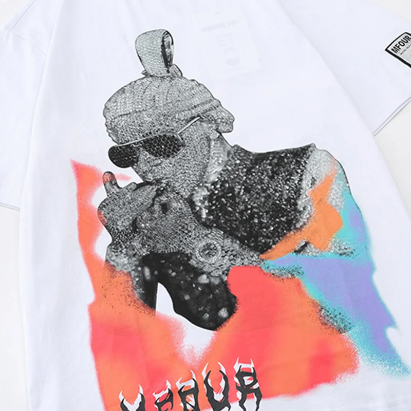 Aolamegs Hip Hop Fashion Man Flame Letter Print Oversized T-shirt Men Casual Cozy Tees Tops Summer High Street Couple Streetwear
Aolamegs Hip Hop Fashion Man Flame Letter Print Oversized T-shirt Men Casual Cozy Tees Tops Summer High Street Couple Streetwear