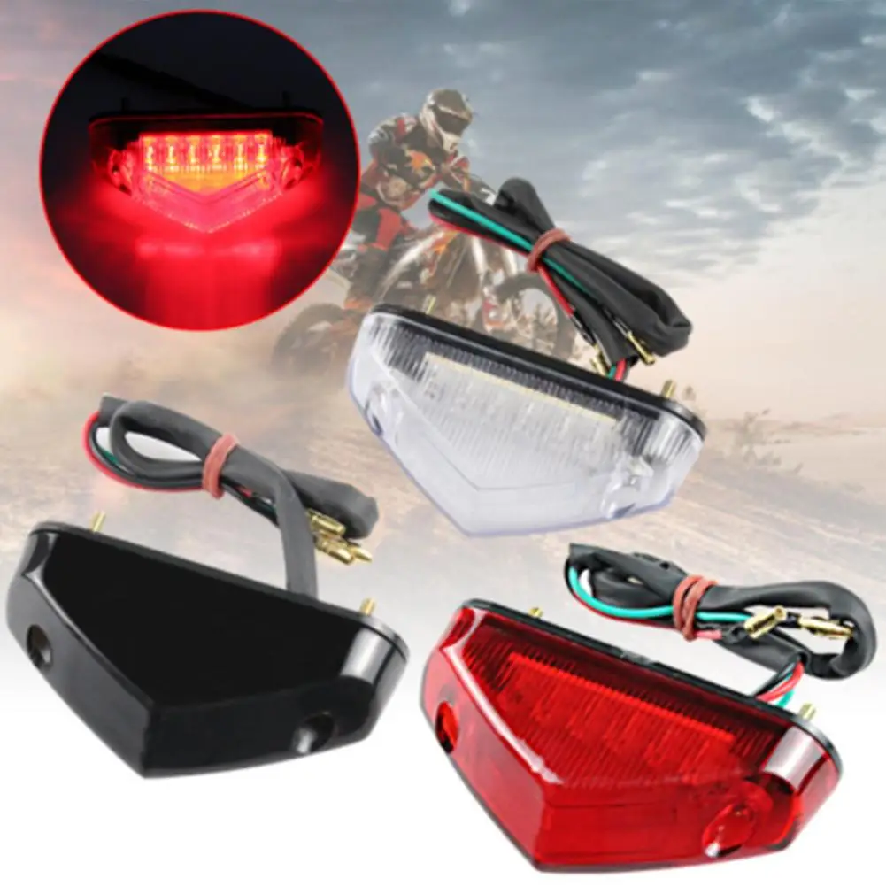 Motorcycle Brake Turn Light 12V LED Signal Indicator Universal Motorbike ATV Dirt Bike Rear Brake Lamp Red Ultra-bright Bulbs
Motorcycle Brake Turn Light 12V LED Signal Indicator Universal Motorbike ATV Dirt Bike Rear Brake Lamp Red Ultra-bright Bulbs