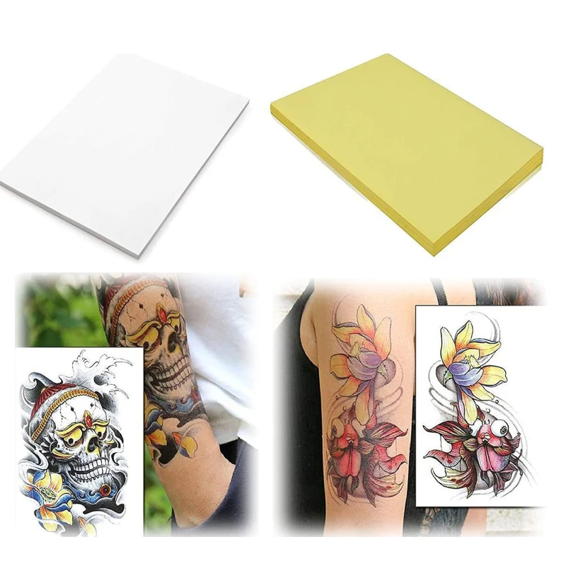 50 Pieces Of Tattoo Accessories Hot Wax Paper Transfer Paper Tattoo Professional Paper 11.7"×8.3" Tattoo Accessories Tool
50 Pieces Of Tattoo Accessories Hot Wax Paper Transfer Paper Tattoo Professional Paper 11.7"×8.3" Tattoo Accessories Tool