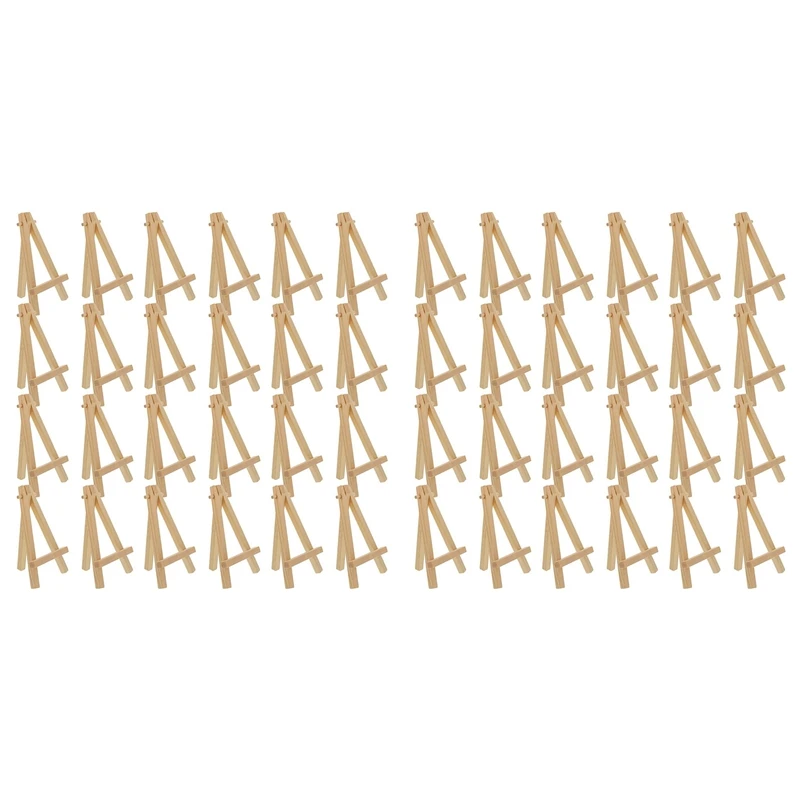 48Pcs 12.7cm Mini Wooden Display Stands, Easels, Table Top Stands, Suitable for Children's Handicrafts, Business Cards
48Pcs 12.7cm Mini Wooden Display Stands, Easels, Table Top Stands, Suitable for Children's Handicrafts, Business Cards