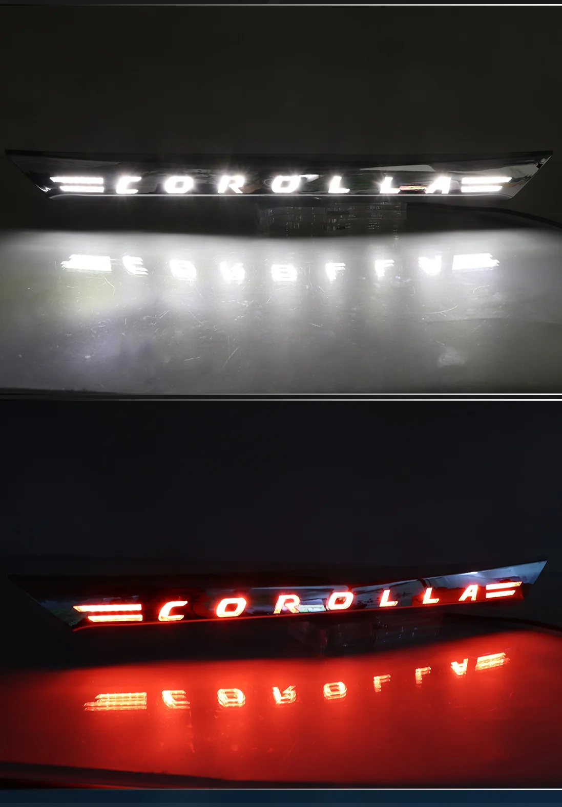 For Toyota Corolla Altis 2014 2015 2016 2017 2018 Car LED Rear Fog Lamp Bumper Light Brake Light Dynamic Turn Signal Reflector 
For Toyota Corolla Altis 2014 2015 2016 2017 2018 Car LED Rear Fog Lamp Bumper Light Brake Light Dynamic Turn Signal Reflector