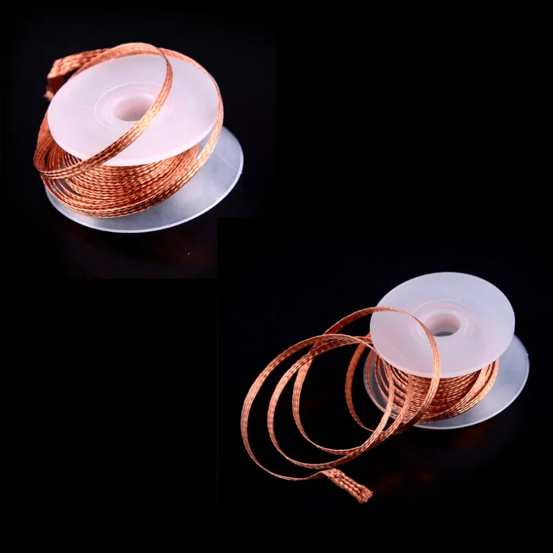 Ons Or 2pcs 3.5mm 1.5M Desoldering Braid Solder Remover Wick Wire Repair Tool
Ons Or 2pcs 3.5mm 1.5M Desoldering Braid Solder Remover Wick Wire Repair Tool