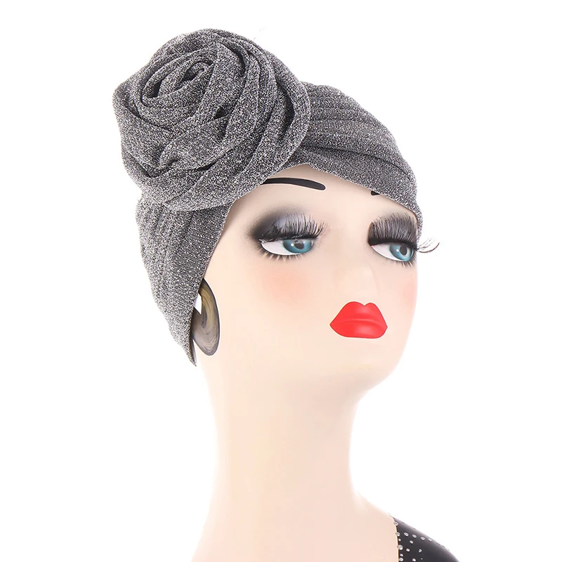 Women's Bright Silk Indian Hat Muslim Headscarf Hat Fold Indian Hat Matching Turban Hat Rose Hood Black Gold Hair Accessories
Women's Bright Silk Indian Hat Muslim Headscarf Hat Fold Indian Hat Matching Turban Hat Rose Hood Black Gold Hair Accessories