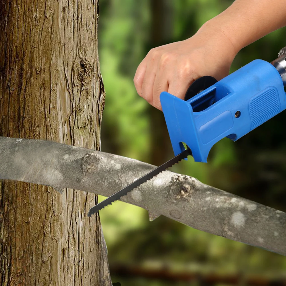 Electric Drill with Replaceable Blades Household Woodworking Metal Modified Electric Reciprocating Saw Adapter
Electric Drill with Replaceable Blades Household Woodworking Metal Modified Electric Reciprocating Saw Adapter