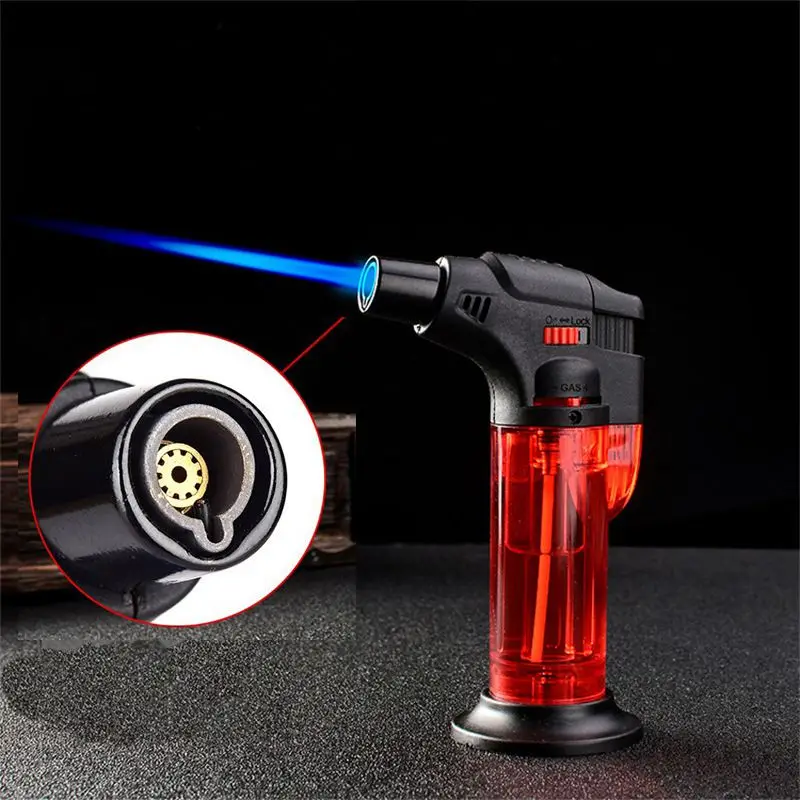 Outdoor Camping Kitchen BBQ Lighters Spray Gun Windproof Butane Gas Cigarette Cigar Lighter Blue Flame 1300C Torch Turbo Lighter
Outdoor Camping Kitchen BBQ Lighters Spray Gun Windproof Butane Gas Cigarette Cigar Lighter Blue Flame 1300C Torch Turbo Lighter