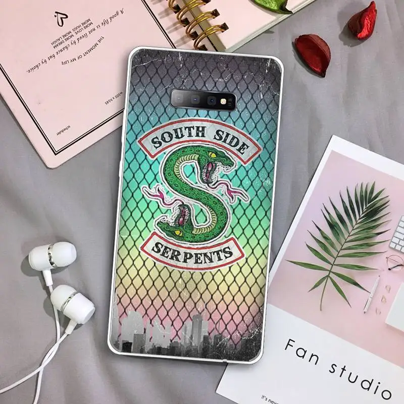 riverdale TV series South Side Snake Phone Case Transparent For Samsung Galaxy S A 5 7 8 9 2015 20 edge plus 10 e lite 2019
riverdale TV series South Side Snake Phone Case Transparent For Samsung Galaxy S A 5 7 8 9 2015 20 edge plus 10 e lite 2019
