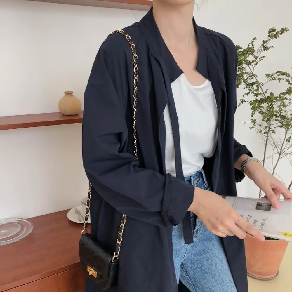 Trench Women Hot Sale Spring Summer Retro Basic Chic Korean Trendy Womens Long Coat Simple Elegant Vintage Femme Windbreaker New
Trench Women Hot Sale Spring Summer Retro Basic Chic Korean Trendy Womens Long Coat Simple Elegant Vintage Femme Windbreaker New